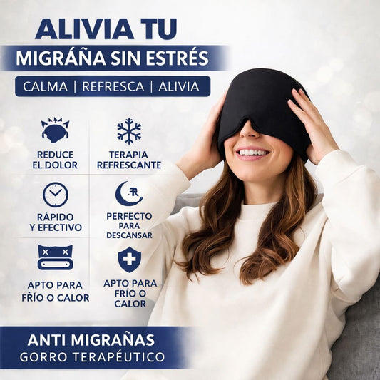 Gorro Anti migrañas | Alivio instantáneo